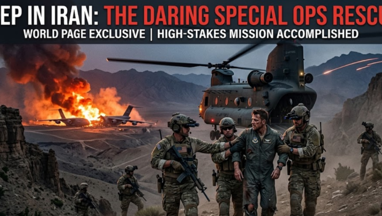 High-Stakes Extraction: Inside the Daring US Rescue Mission Deep in Iranian Territory