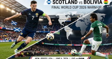 FIFA World Cup 2026: Scotland Confirms Final Warm-Up Clash Against Bolivia in New JerseyHARRISON (NJ) / LONDON