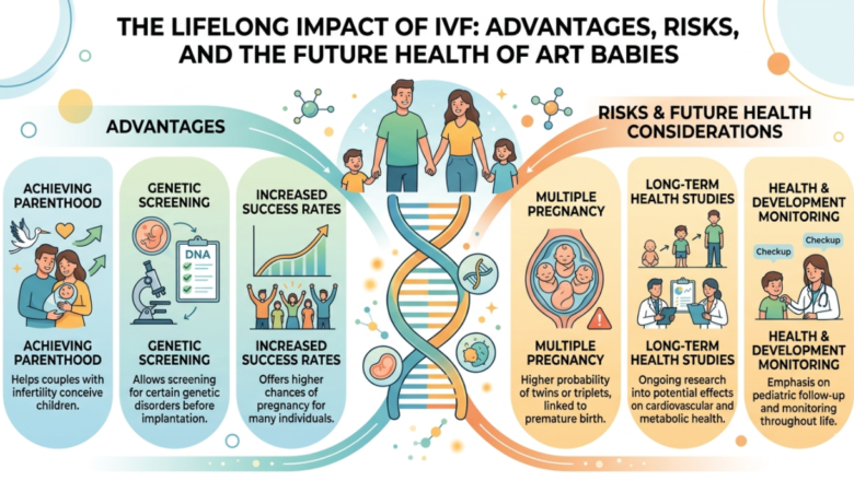 The Lifelong Impact of IVF: Advantages, Risks, and the Future Health of Assisted Reproductive Technology Babies